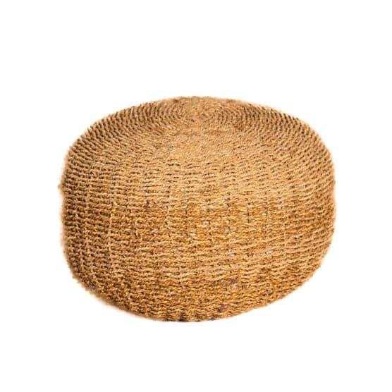 Bhavana Craft - Osmera Pouf handmade natural decor