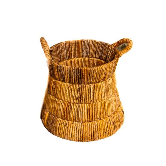 Bhavana Craft - Tivra Basket handmade natural decor
