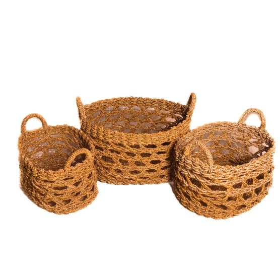 Bhavana Craft - Argana Basket handmade natural decor